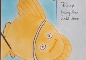 Prace plastyczne wykonane przez uczniów. - Gdzie jest Nemo?