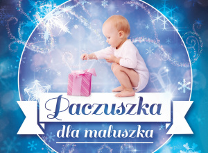 Logo akcji "Paczuszka dla maluszka".