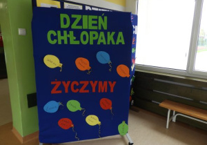 Gazetka z okazji Dnia Chłopaka.