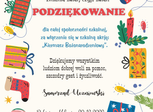 Podziękowania