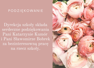Podziękowania