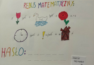 Rebus Zuzi Grzybowskiej.
