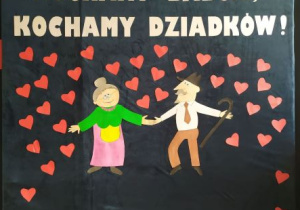 Dekoracja z okazji Święta Babci i Dziadka