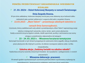 Wiosenne działania