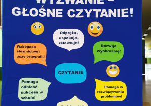 Dekoracja "Dni Głośnego Czytania"