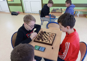 Rozgrywki szachowe.