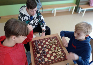 Rozgrywki szachowe.