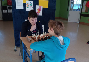 Rozgrywki szachowe.