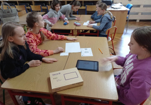 Lekcja z wykorzystaniem tabletów.