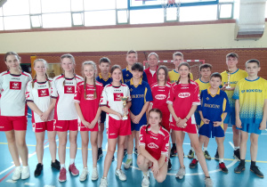 Reprezentacja szkoły w zawodach trójek koszykarskich