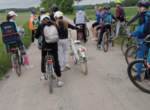 Wycieczka rowerowa klasy 5a