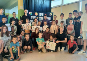Klasa 8a i 1a.