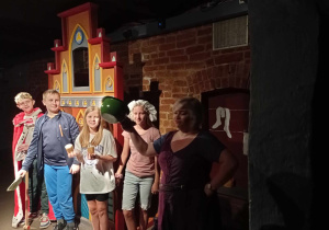 Udział uczniów w inscenizacji legend toruńskich.