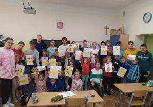 Klasa 8a i 1b.