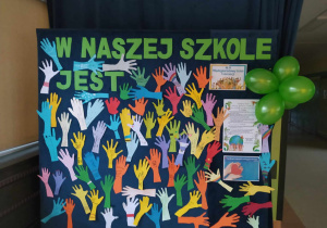 Wspólne dzieło całej społeczności szkolnej.