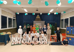 Klasa IIb z wychowawcą