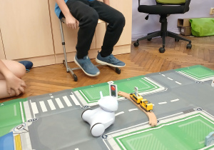Uczeń podczas kodowania