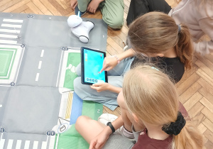 Kodowanie drogi na tablecie