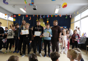 Wręczenie nagród uczniom
