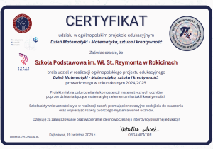 Zaświadczenie.