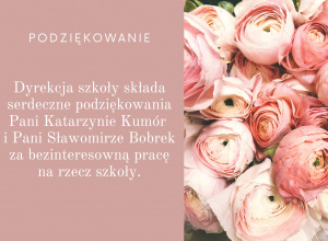 Podziękowania