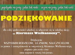 Podziękowanie