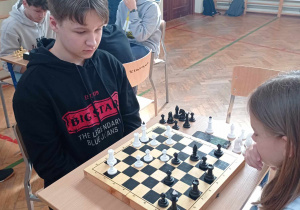 Finał turnieju szachowego.