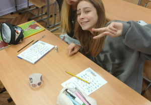 Dzień Kropki w klasie 6a.