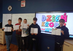 Dzień Kropki w klasie 6b.