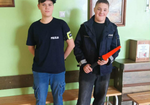 Uczniowie klas ósmych.