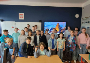 Lekcja wychowawcza w klasie 4a.