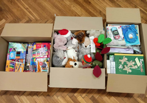 Dary dla chorych dzieci.