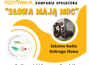 Plakat "Słowa mają moc"