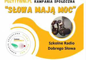 Plakat Słowa mają moc