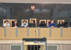 Lekcja edukacji prawnej.