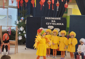 Pasowanie na czytelnika.